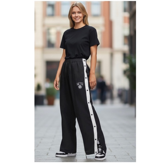 NWT $200 Nike x Ambush Tearaway Pants Brooklyn Nets NBA DB8589-010 Women’s  XL - Picture 1 of 10